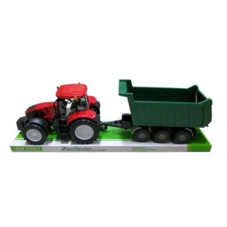 Traktor z przyczepą