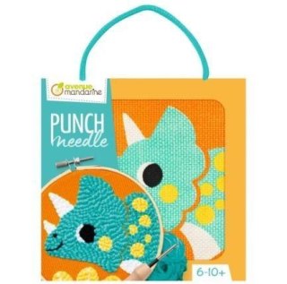 Punch Needle Dinozaur 13cm