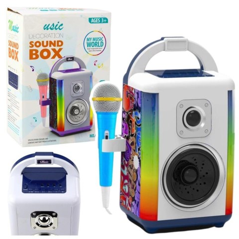 Zestaw muzyczny Sound Box nagrywanie led