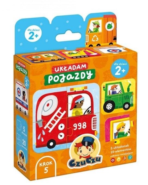 CzuCzu Układam Pojazdy 2+