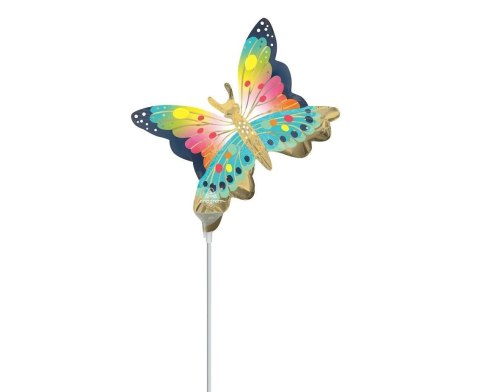 Balon foliowy kolorowy motyl