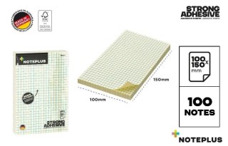 Karteczki samoprzylepne 100x150mm 100K kratka