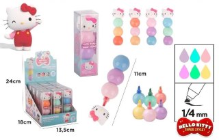 Zakreślacz w kulce Hello Kitty 3 kolory MIX