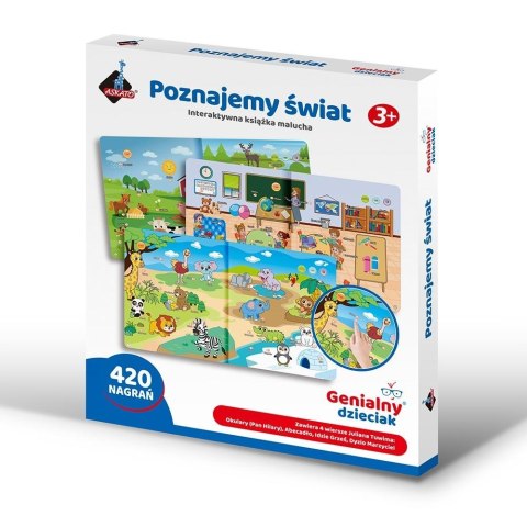Poznajemy świat interaktywna książeczka