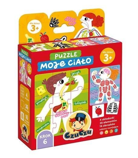 CzuCzu Puzzle Moje ciało 3+