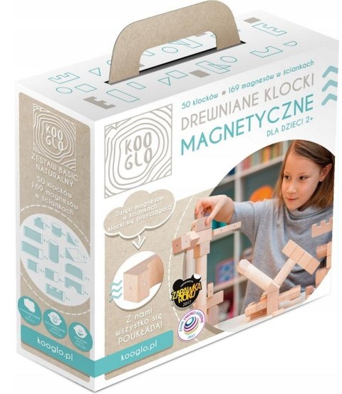 Klocki drewniane Basic Natural 50szt