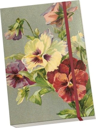 Notatnik ozdobny A5 STNOTE 106 Bratki