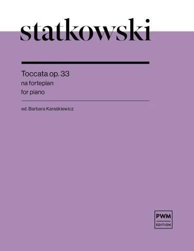 Toccata op. 33 nuty na fortepian