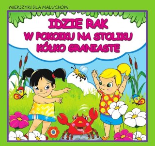 Wierszyki dla maluchów. Idzie rak. W pokoiku na...