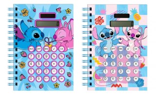 Notes B6/80K na spirali z kalkulatorem Stitch mix