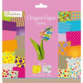 Papier Origami Kropki 20x20cm 70g