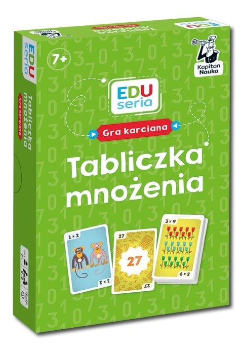 Kapitan Nauka Tabliczka mnożenia Gra karciana