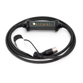 PLATINET EV MOBILE CHARGING STATION 7M CABLE TYPE2 5 ADAPTERS 6A-32A 22KW CHARGER [46018]