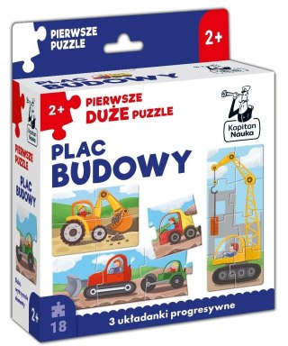 Plac budowy. Pierwsze duże puzzle
