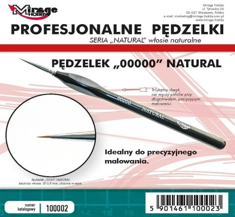 Pędzelek natural 00000