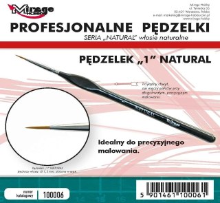 Pędzelek natural 1