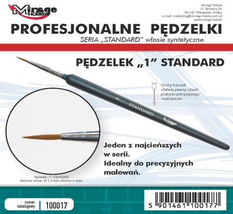 Pędzelek standard 1