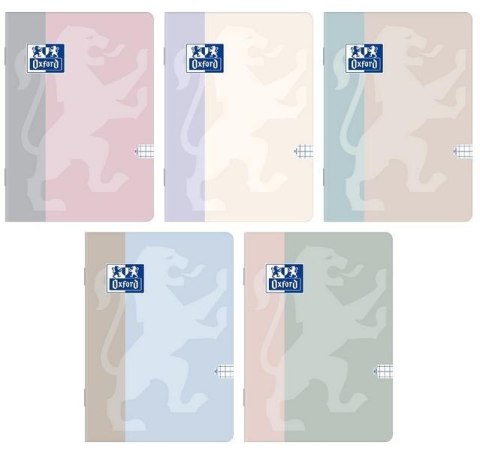 Zeszyt A5/60K kratka B-light (5szt) OXFORD