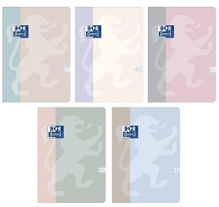 Zeszyt B5/96K kratka B-light (5szt) OXFORD