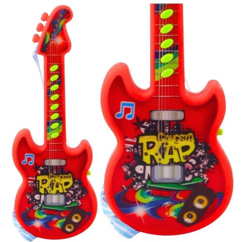Gitara elektryczna czerwona 29cm