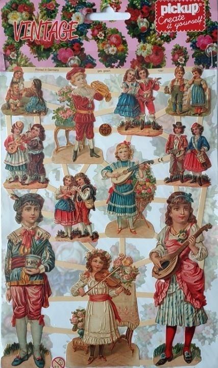 Arkusz Vintage 16,5x23,5cm