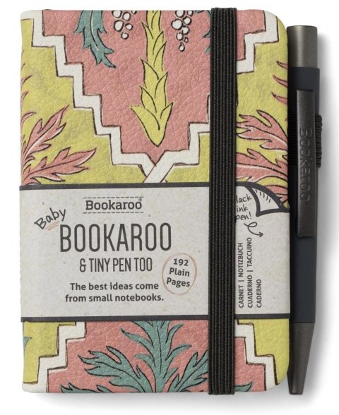 Bookaroo Notatnik A7 z długopisem - palma