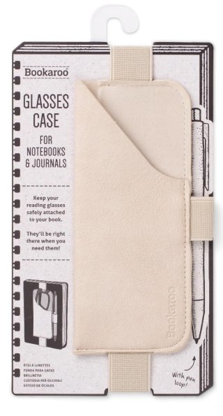 Bookaroo Glasses case uchwyt na okulary kremowy