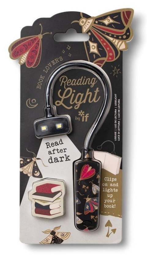 Lampka do czytania Ćmy Book lover's reading