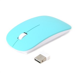 OMEGA MYSZ BEZPRZEWODOWA MOUSE WIRELESS RUBBER BLUE [42595] TE