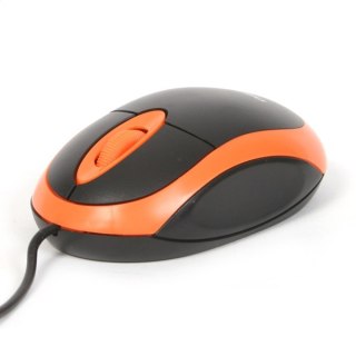 OMEGA MYSZ MOUSE 1200DPI VALUE LINE BLACK ORANGE [41645] TE