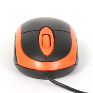 OMEGA MYSZ MOUSE 1200DPI VALUE LINE BLACK ORANGE [41645] TE