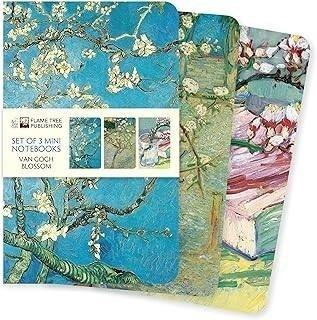 Zestaw 3 notatników MINI Kwiaty Vincent van Gogh