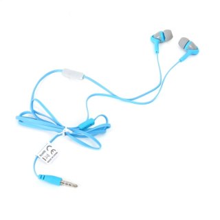 FREESTYLE IN_EAR EARPHONES + MIC SŁUCHAWKI DOUSZNE Z MIKROFONEM BLUE [42702] TE