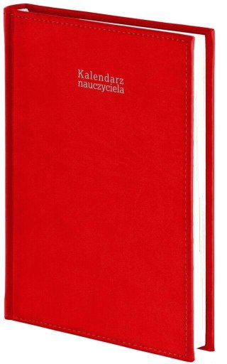 Kalendarz naucz. 2026/2027 A5 dz. Vivella czerwony