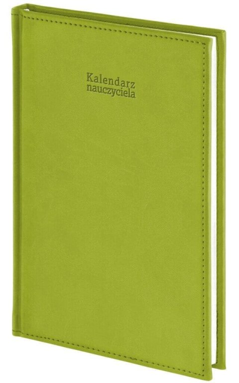 Kalendarz naucz. 2026/2027 A5 tyg. Vivella seledyn