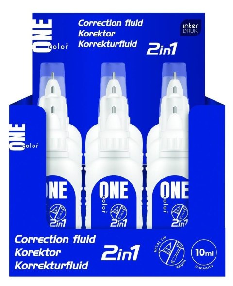 Korektor w pędzelku 2w1 10 ml One Color (12szt)