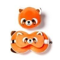 Poduszka podróżna i maska na oczy Panda Adoramals