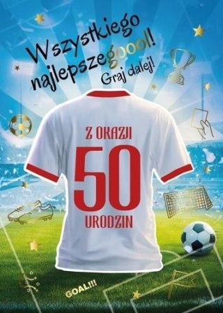 Karnet Urodziny 50