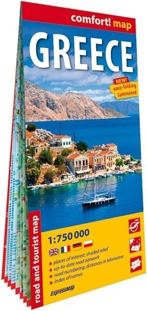 Comfort! map Grecja 1:750 000