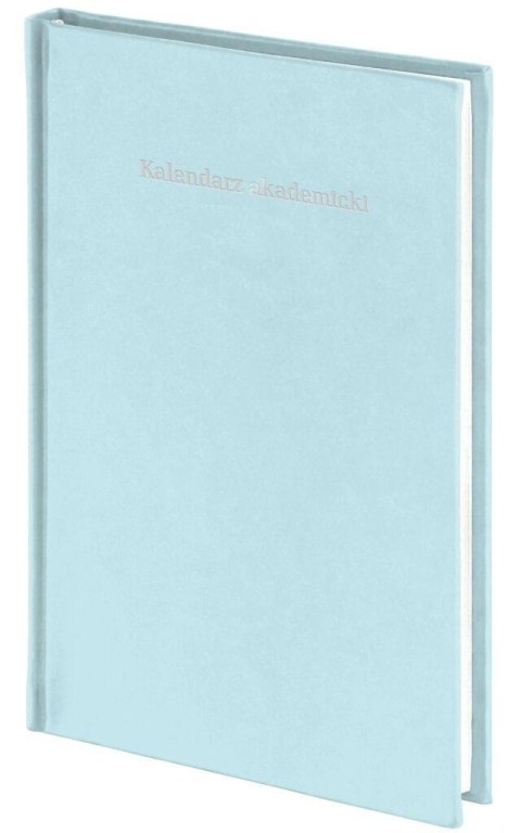 Kalendarz akad. 2026/2027 A5 tyg. Pastel błękit