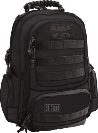 Plecak 4-komorowy Military Black