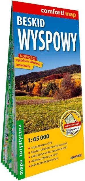 Comfort!map Beskid Wyspowy 1:65 000 mapa w.2026