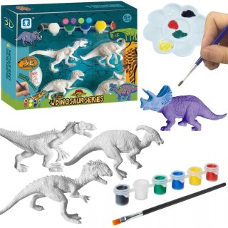 Dinozaury gipsowe do malowania