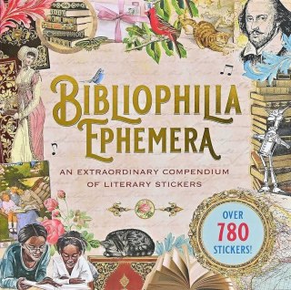 Książka z naklejkami 780szt - Bibliophilia Ephemer