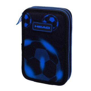 Piórnik podwójny bez wyp Head Neo Blue Football