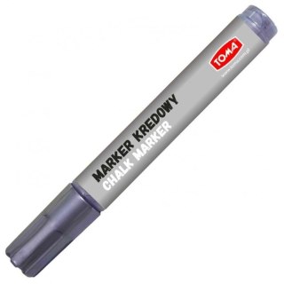 Marker kredowy 4,45 mm srebrny TOMA
