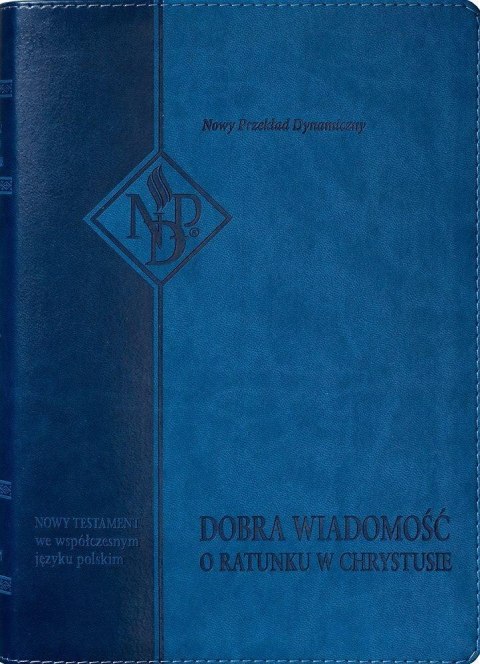 Nowy Testament NPD, niebieska z paginatorami