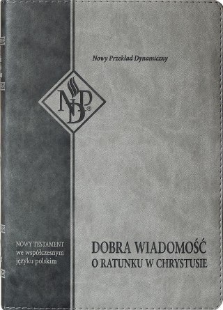 Nowy Testament NPD, szara z paginatorami