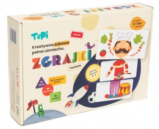 Zgrajki. Postacie - układanka mix and match
