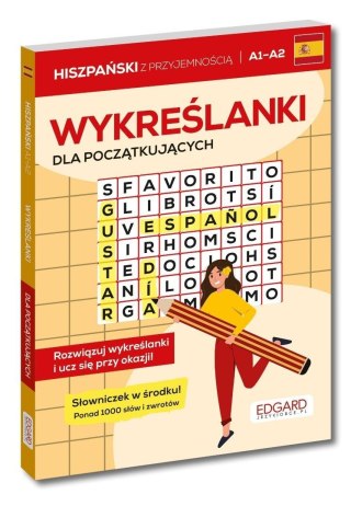 Hiszpański. Wykreślanki dla początkujących A1...